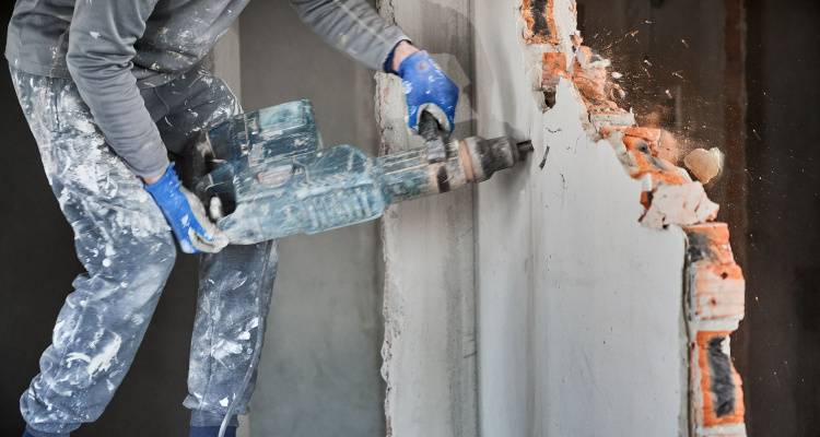 removing load bearing wall