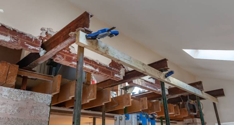 removing load bearing wall