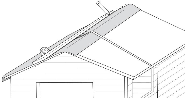 replace a shed roof 4