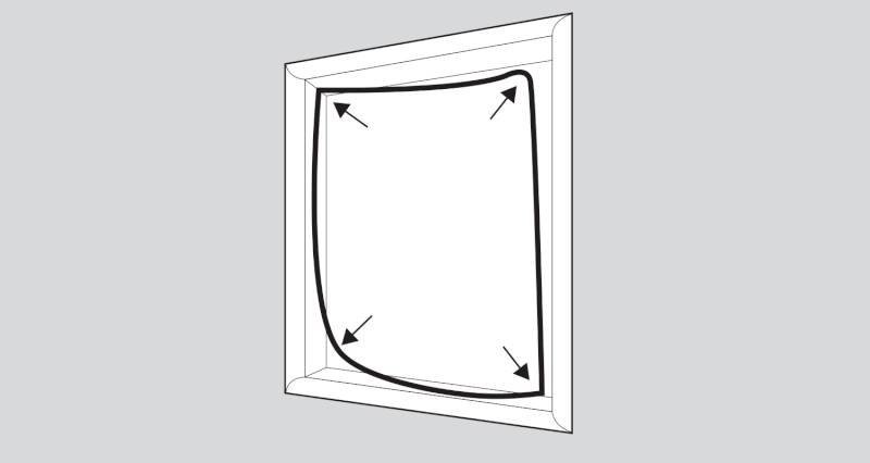 how to replace a upvc window seal step 4