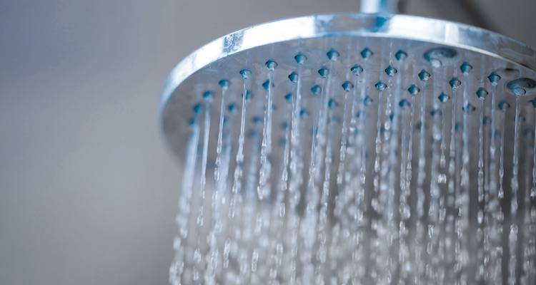 shower head closeup
