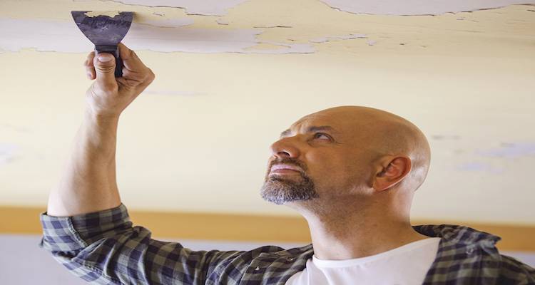 DIY ceiling repair