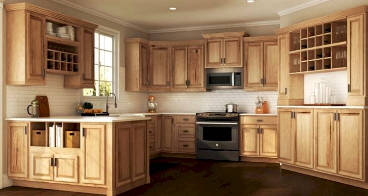 Installing kitchen cabinets