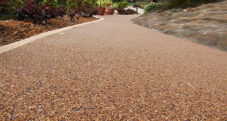 Installing a resin driveway