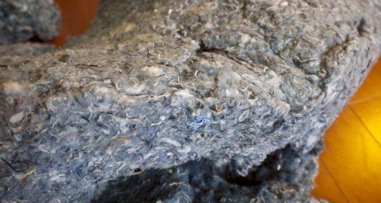 roof insulation cost guide — closeup of roof insulation material