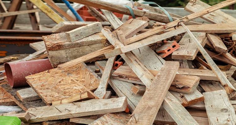 waste wood