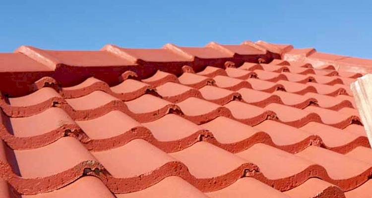 Clay roof