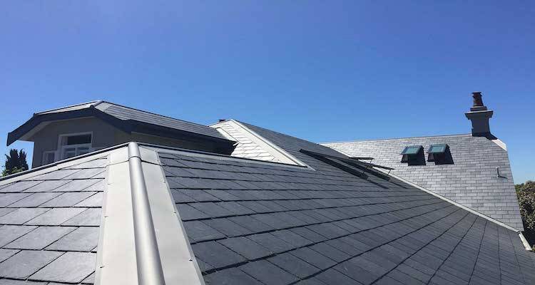 Slate roof