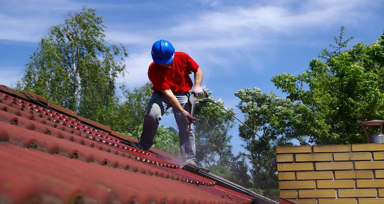 pressure washing