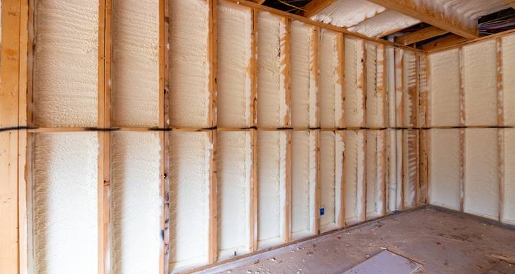 spray foam cavities