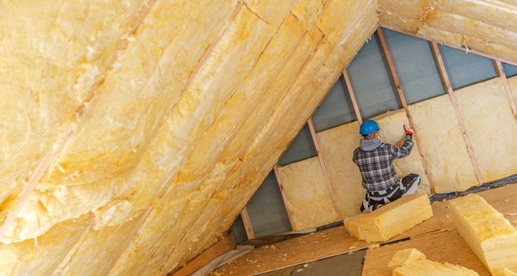 spray foam in house