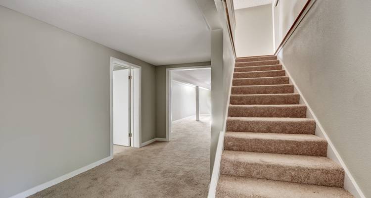 straight staircase