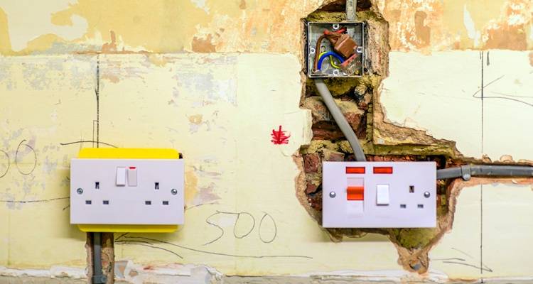 Plug sockets that have been installed