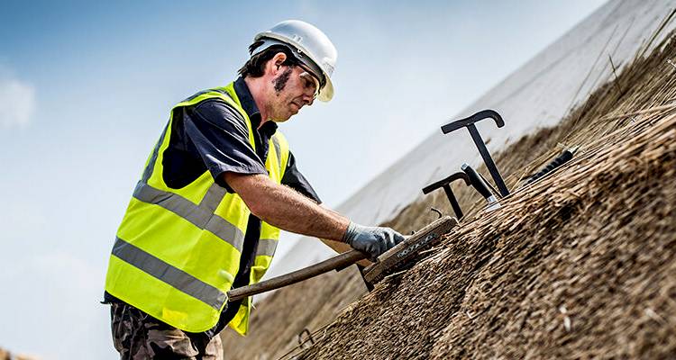 high vis workman