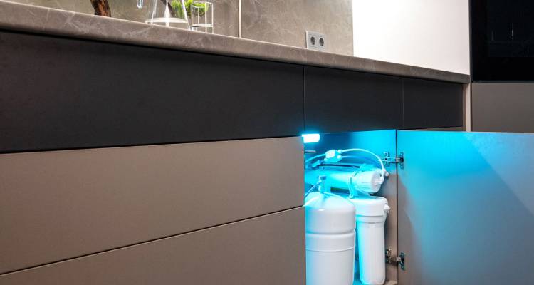 water filtration system under sink