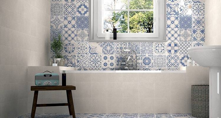 Choosing bathroom tiles