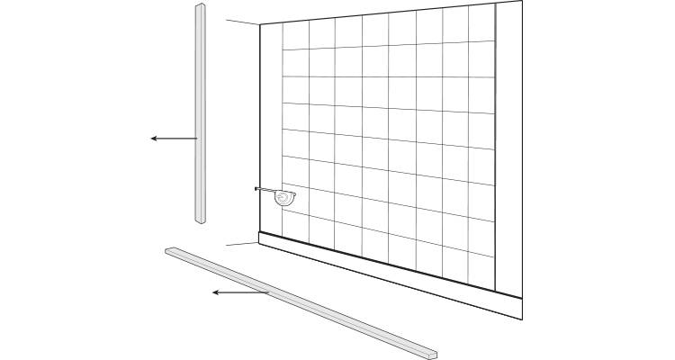 how to tile a bathroom wall step 6