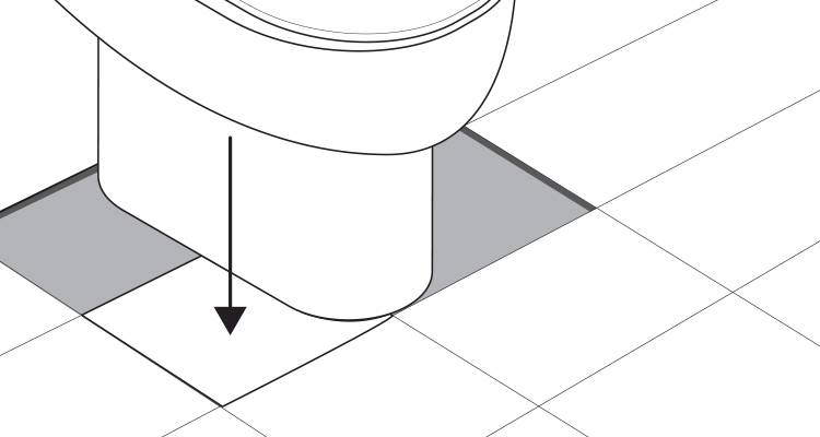 how to tile around a toilet step 13