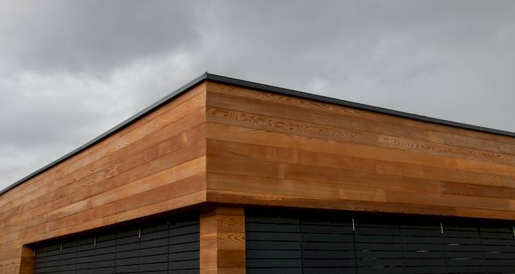 red cedar cladding