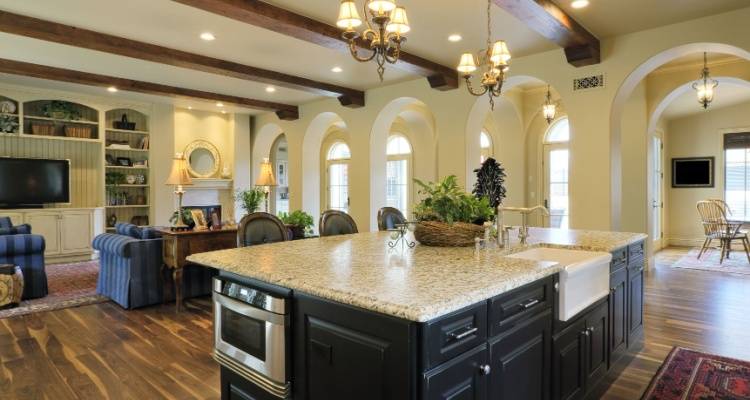 arches in kitchen