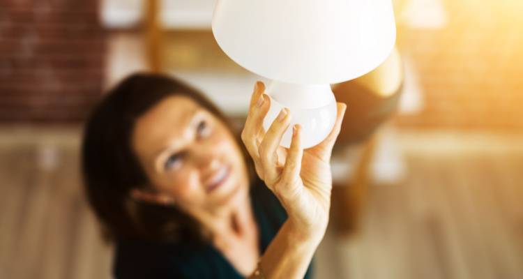 energy saving lightbulb
