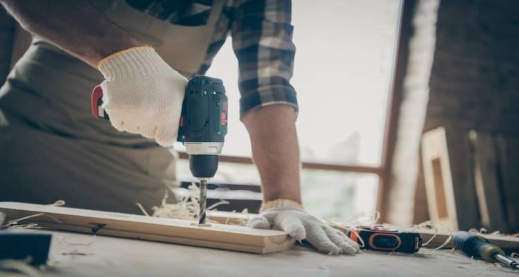 tradesman working image