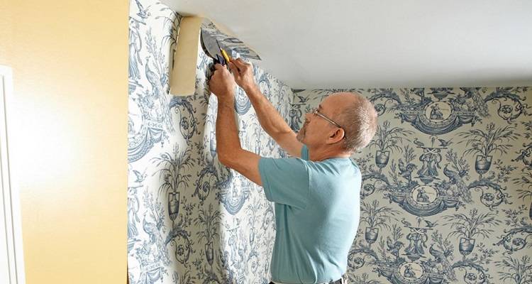 how to hang wallpaper