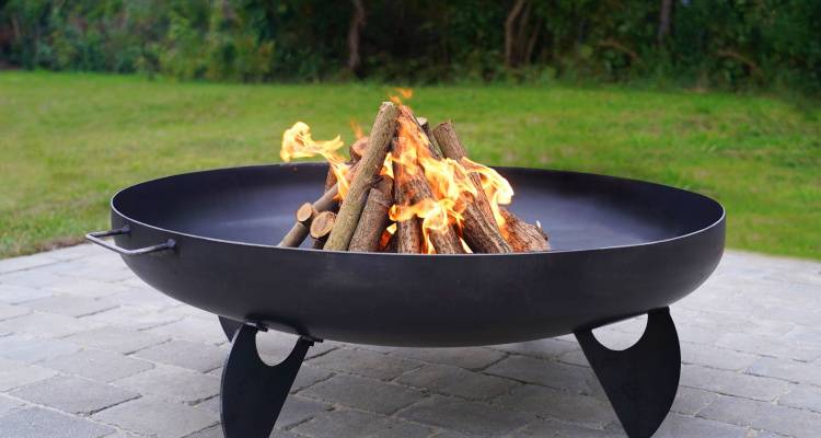 wood burning fire pit