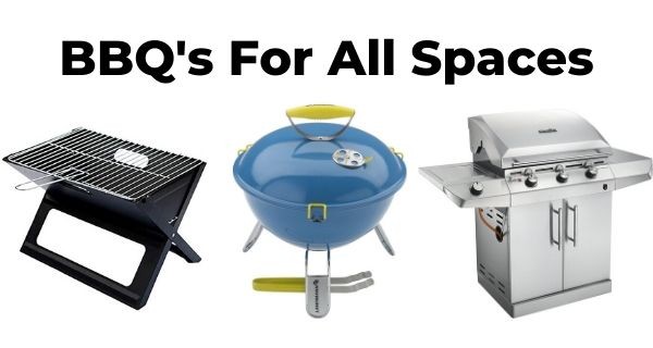 Three BBQ's for your Garden BBQ Area.