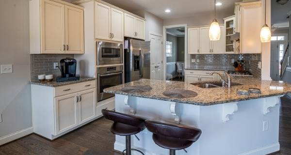 Kitchen light lighting over counter top