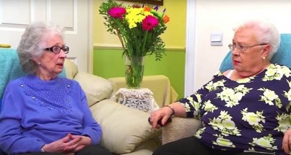 Mary and Marina Goggle box