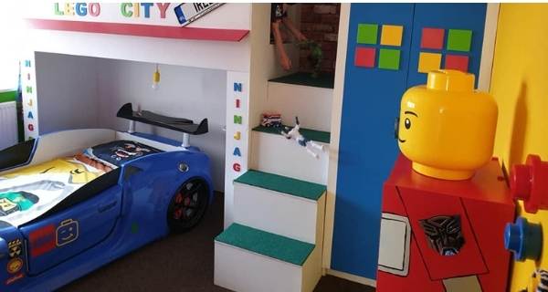 lego theme childs room