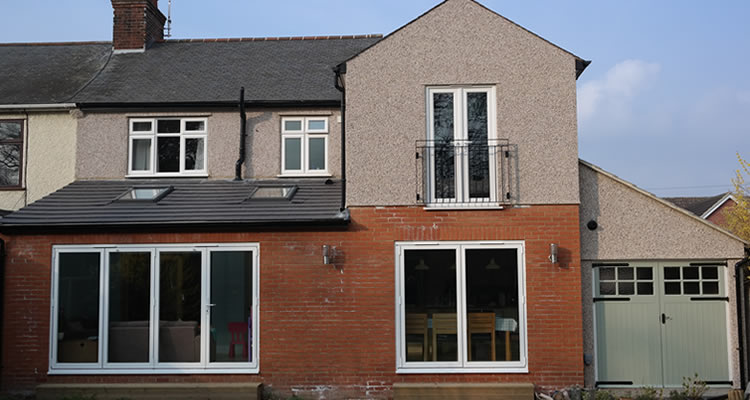example of two storey extension