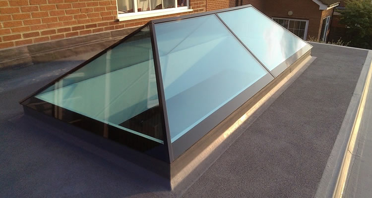 glass roof lantern